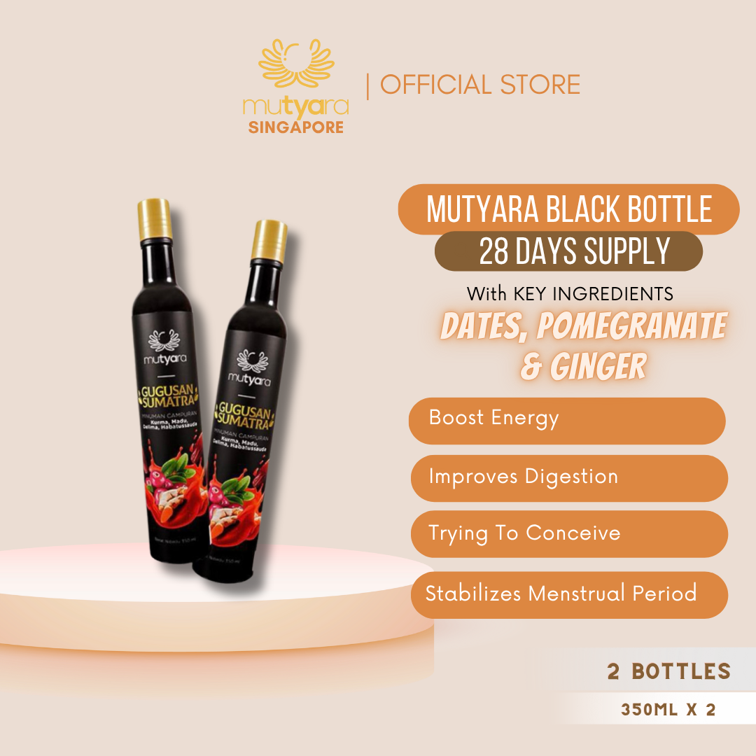 Jamu Mutyara Black Bottle - Mutyara
