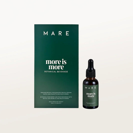 THICKER & FULLER KIT Hair Botanical Beverage + Scalp Oil