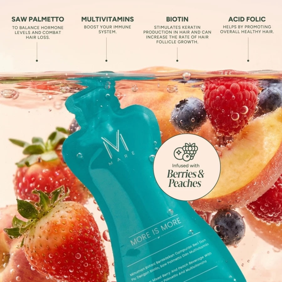 THICKER & FULLER KIT Hair Botanical Beverage + Scalp Oil